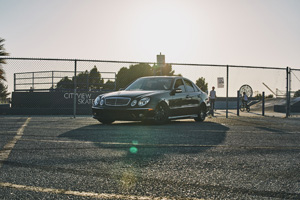Mercedes-Benz E Class with TSW Vale